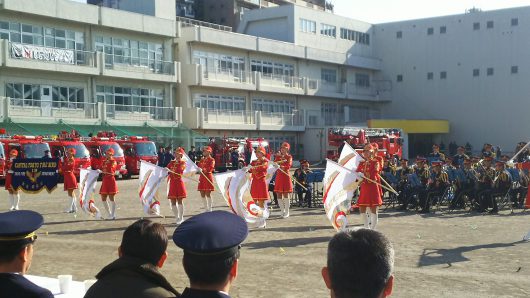 町田市消防団出初式と消防団創設60周年