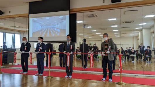 室内プール（温浴施設棟）開所式