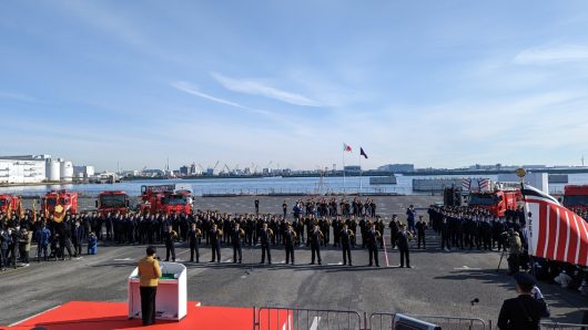 東京消防　出初式へ出席