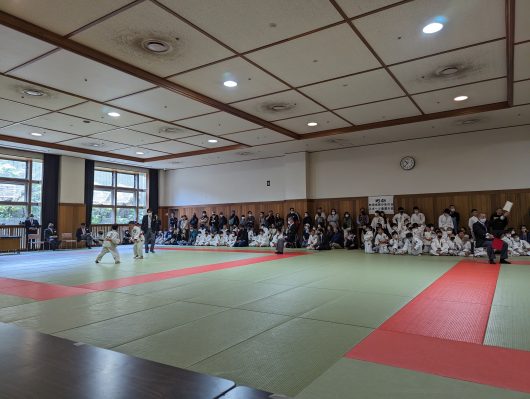 「第54回　町田市青少年の日　スポーツ柔道大会」へ