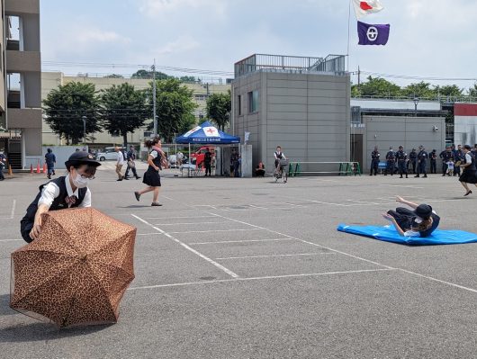 第４１回町田市消防団ポンプ操法大会へ