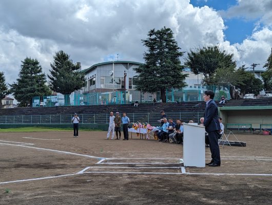 町田市民秋季ソフトボール開会式＆南町田グランベリーパーク「まちの防災」